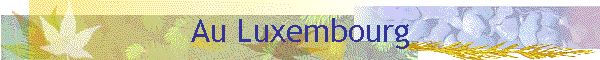 Au Luxembourg
