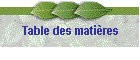 Table des matires